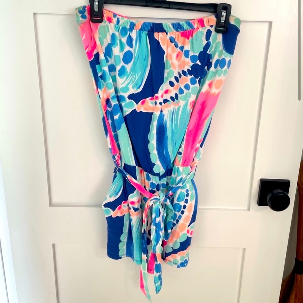 Lilly Pulitzer Watercolor Romper